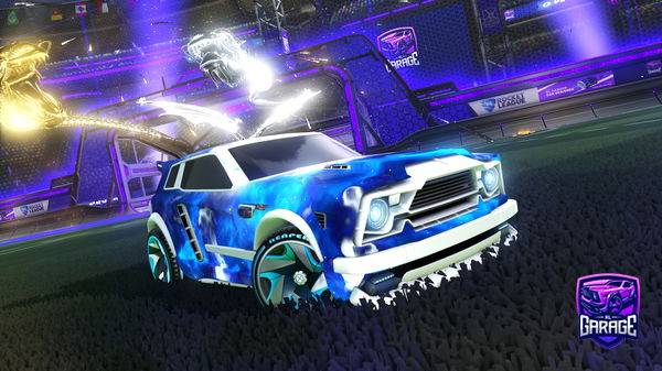 A Rocket League car design from EPFJumping_White