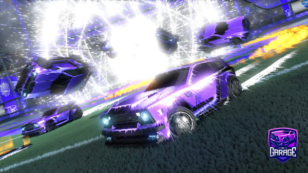 A Rocket League car design from leonmrt