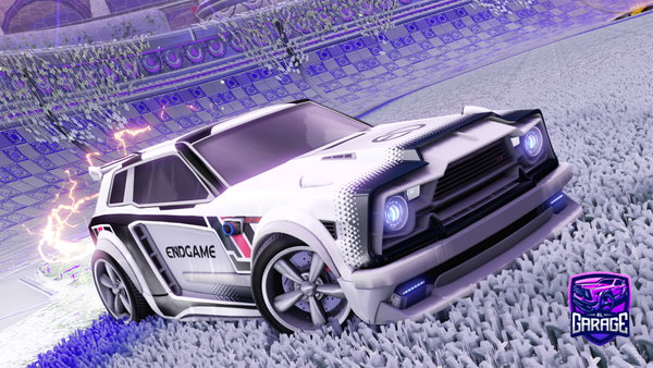 A Rocket League car design from DAYSENDNIGHTS
