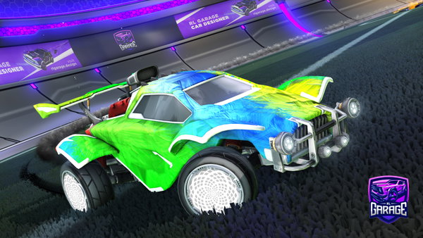 A Rocket League car design from Umbrella432197
