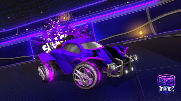 A Rocket League car design from Axolotl_Man_89