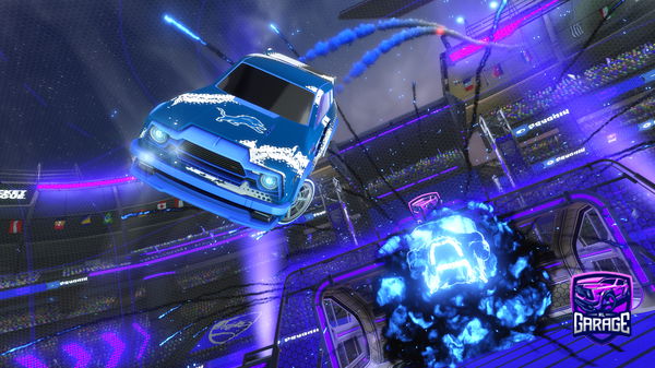 A Rocket League car design from Blaze_33