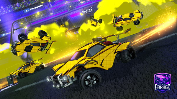 A Rocket League car design from Caaas007