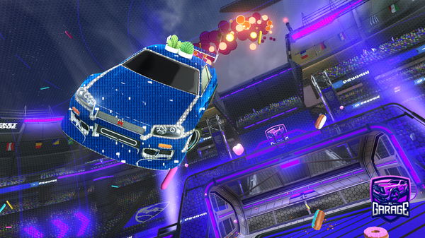 A Rocket League car design from Geode