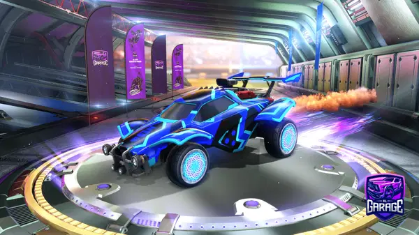 A Rocket League car design from MOHAMED417