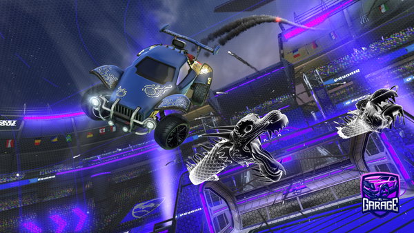 A Rocket League car design from LePhasmeVolant