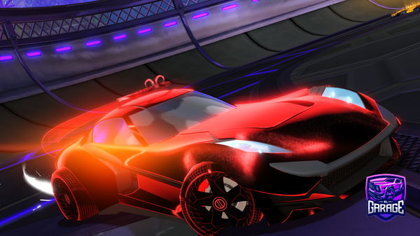 A Rocket League car design from Jcat11