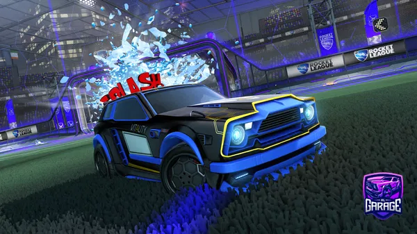 A Rocket League car design from Leow_69