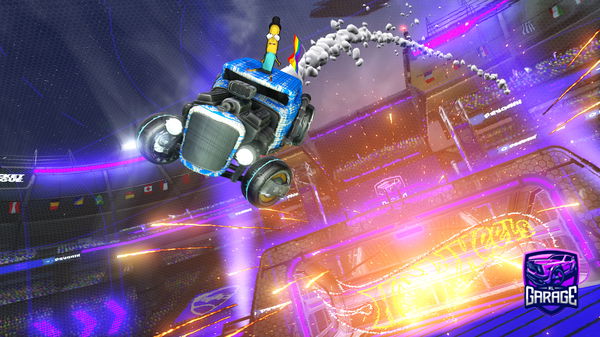 A Rocket League car design from Ssesk2