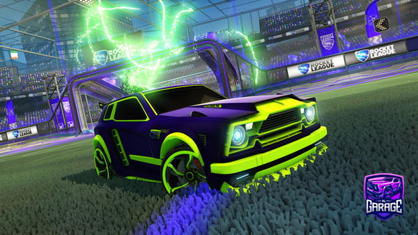 A Rocket League car design from fredde_83