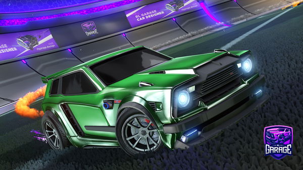 A Rocket League car design from DF2310