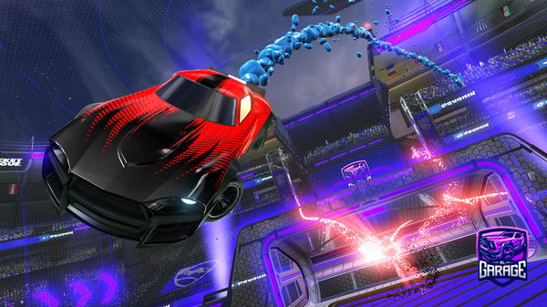 A Rocket League car design from sacredisded