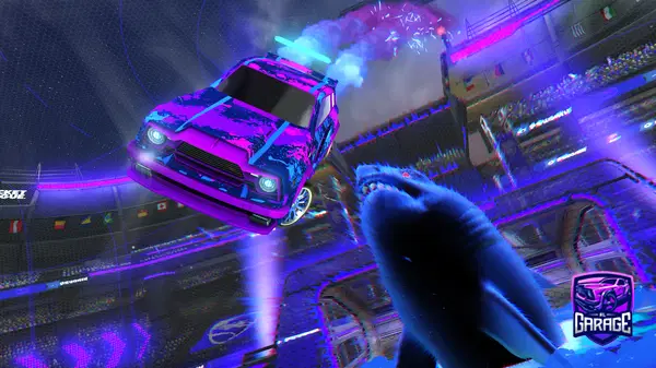 A Rocket League car design from floopdafinn