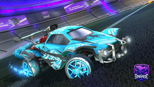 A Rocket League car design from PedroRF717