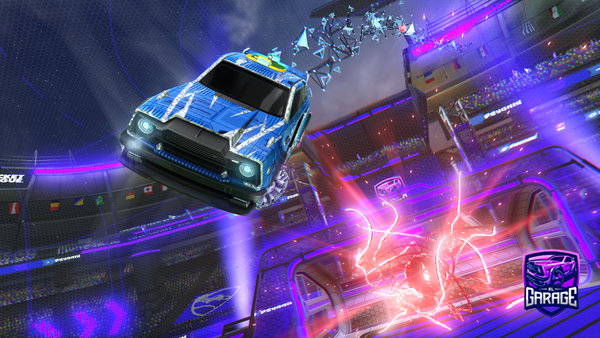 A Rocket League car design from RocketLeagueBoy911
