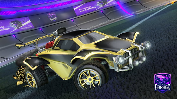 A Rocket League car design from mrstrong_man