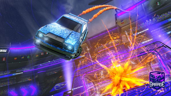 A Rocket League car design from InhaledCow