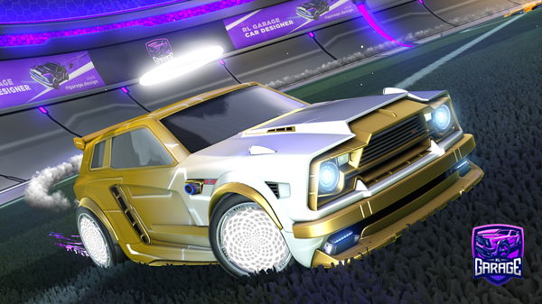 A Rocket League car design from Kal_El_1114