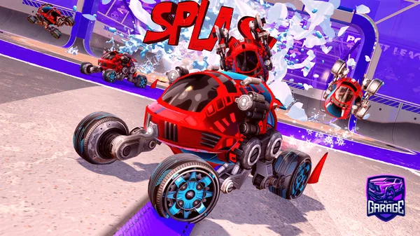 A Rocket League car design from Yxyx_10