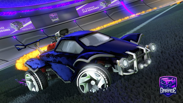 A Rocket League car design from thankyoubrother