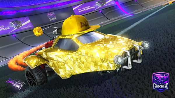 A Rocket League car design from vJoxh