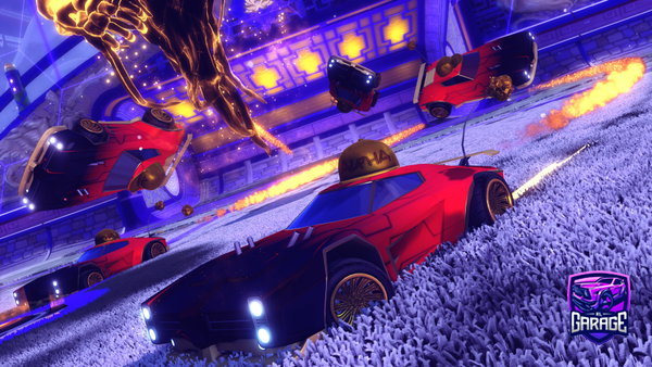 A Rocket League car design from Acasita123