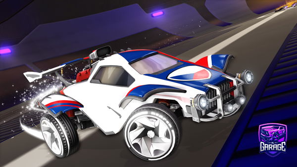 A Rocket League car design from Mat3jnoo