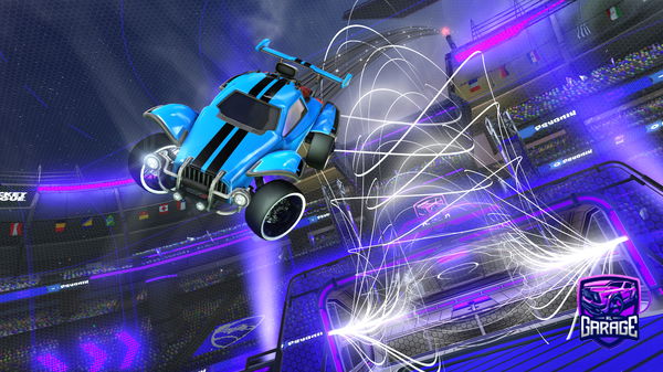 A Rocket League car design from cutxo