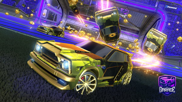 A Rocket League car design from LoneStarViz