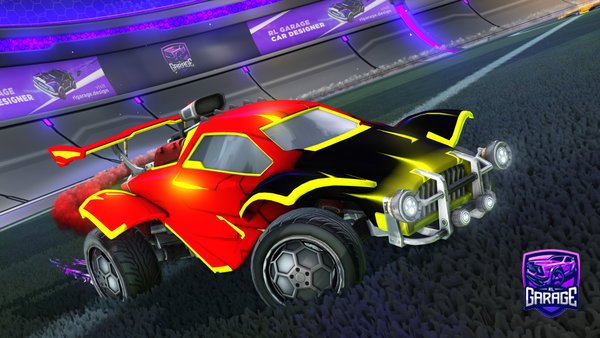 A Rocket League car design from Yeet_Master77
