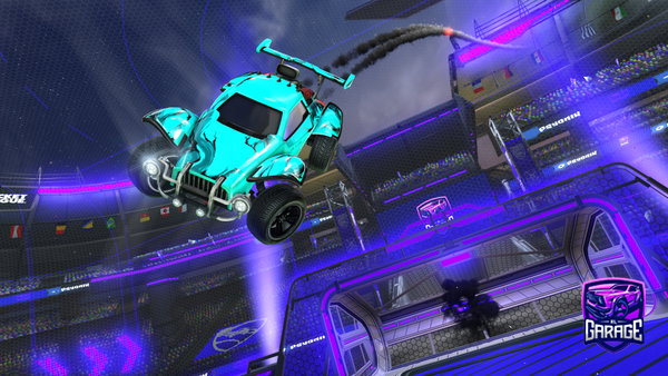 A Rocket League car design from Mxdnxght_RL