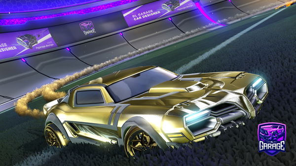 A Rocket League car design from Callau