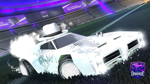A Rocket League car design from ST3W377