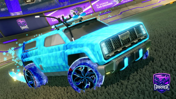 A Rocket League car design from BubblestheOG