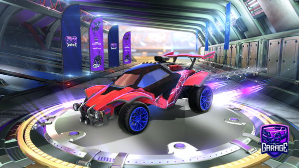 A Rocket League car design from TS9