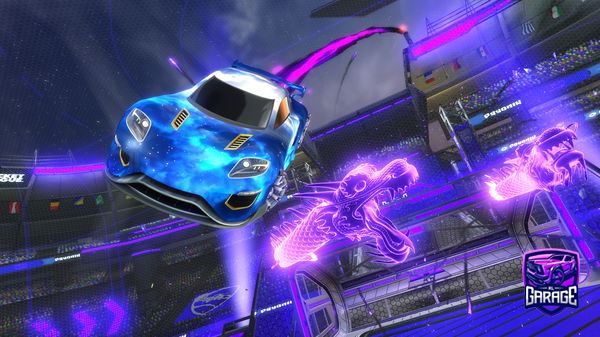 A Rocket League car design from Ninjall20