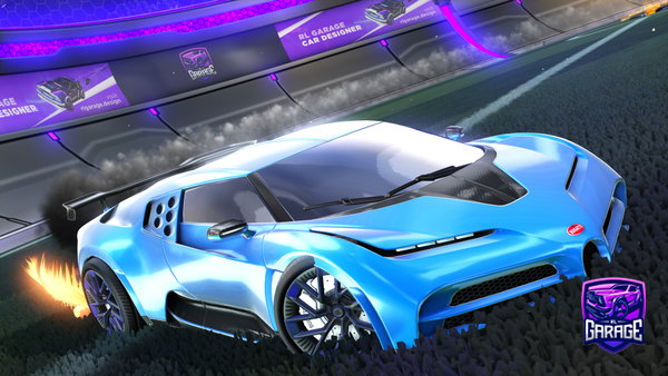 A Rocket League car design from Rl_Cibertruck