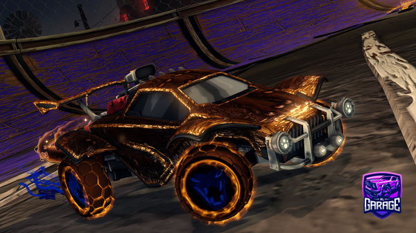 A Rocket League car design from Polar-Ray