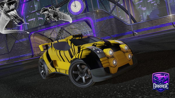 A Rocket League car design from TTVJodraLFB