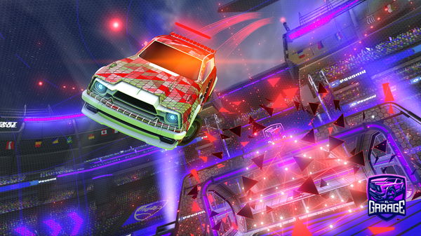 A Rocket League car design from BigVedj