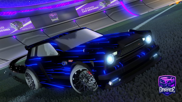 A Rocket League car design from BimmerF83