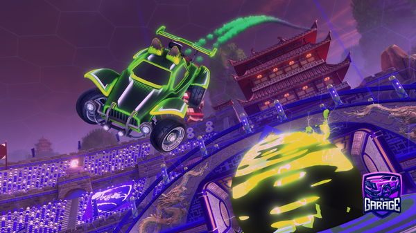 A Rocket League car design from Xfixak