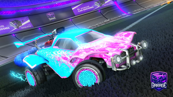 A Rocket League car design from Jakep1909