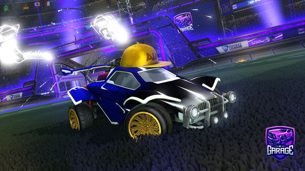 A Rocket League car design from Fire-Striker-5