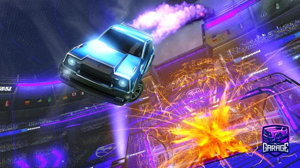 A Rocket League car design from WillhardVichsen1