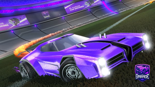 A Rocket League car design from FazeFuller