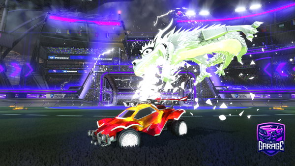 A Rocket League car design from RbbinHero