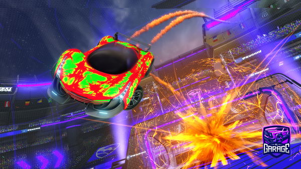 A Rocket League car design from BillyStevo99