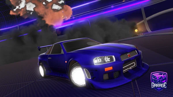 A Rocket League car design from KillerGangster06