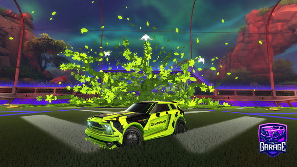 A Rocket League car design from Nxrbz_